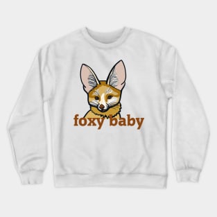 foxy baby, desert fox Crewneck Sweatshirt